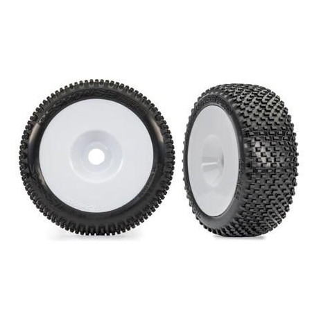Traxxas kolo 3.0", disk bílý, pneu Response Pro (2)