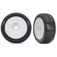 Traxxas kerék 3.0", fehér tárcsa, 4.5" Response Pro gumi (2).