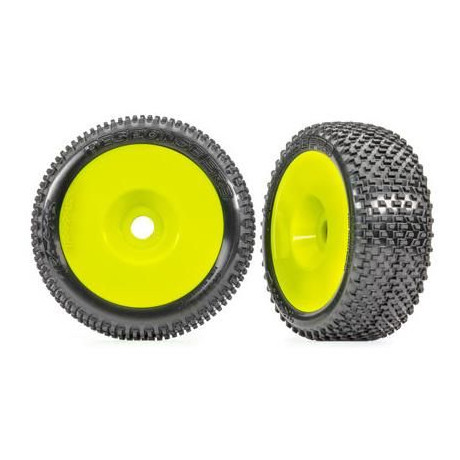 Traxxas kolo 3.0", disk žlutý, pneu Response Pro (2)