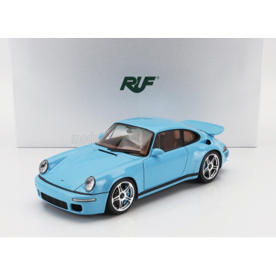 ALMOST REAL PORSCHE 911 964 RUF CTR ANNIVERSARY COUPE 2017 - BAVARIAN SKY BLUE 1/18