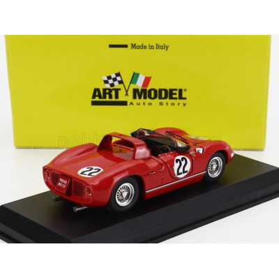 ART MODEL FERRARI 275P SPIDER ch.0820 TEAM SEFAC FERRARI N 22 WINNER 12h SEBRING 1964 MICHEAL PARKES - UMBERTO MAGLIOLI - RED 1/