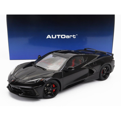 AUTOART CHEVROLET CORVETTE C8 Z51 STINGRAY SPIDER 2020 - BLACK 1/18