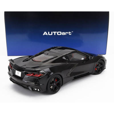 AUTOART CHEVROLET CORVETTE C8 Z51 STINGRAY SPIDER 2020 - BLACK 1/18