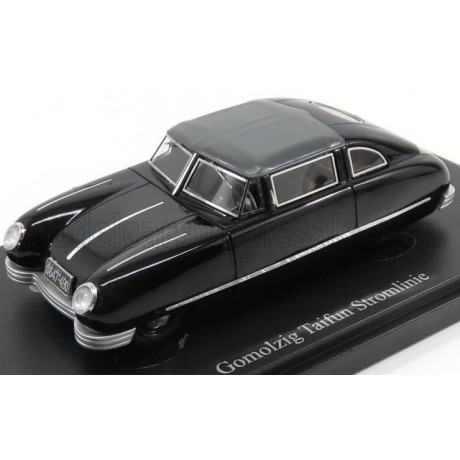 AUTOCULT GOMOLZIG TAIFUN STREAMLINE COUPE GERMANY 1949 - BLACK 1/43