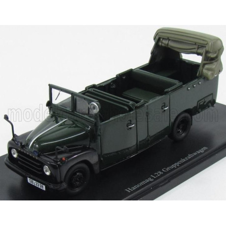 AUTOCULT HANOMAG L28GRUKW POLIZEI GERMANY 1955 POLICE - GREEN 1/43