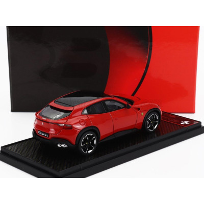 BBR MODELS FERRARI PUROSANGUE SUV 2022 - ROSSO CORSA - RED 1/43