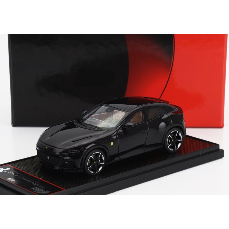 BBR MODELS FERRARI PUROSANGUE SUV 2022 - NERO PUROSANGUE - BLACK MET 1/43
