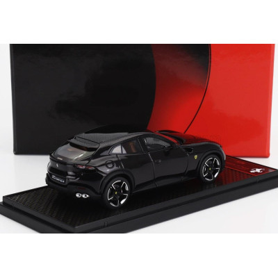 BBR MODELS FERRARI PUROSANGUE SUV 2022 - NERO PUROSANGUE - BLACK MET 1/43