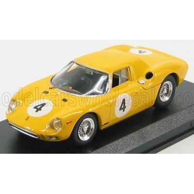 BEST MODEL FERRARI 250LM N 4 SPA 1965 J-C.FRANCK - YELLOW 1/43