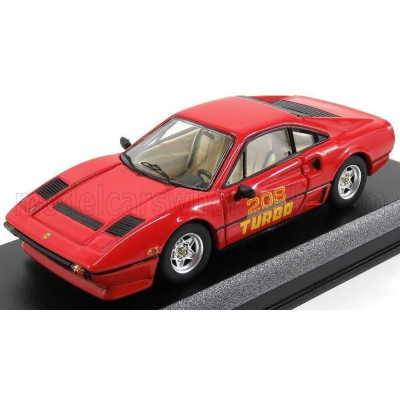 BEST MODEL FERRARI 208 GTB TURBO 1980 - RED 1/43