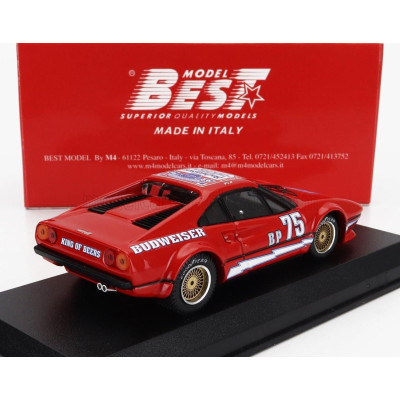 BEST MODEL FERRARI 308GTB  SCCA N 75 TRANS-AM CHAMPIONSHIP 1978 PAUL NEWMAN - RED 1/43
