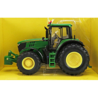 BRITAINS JOHN DEERE 6195M TRACTOR 2014 - GREEN YELLOW 1/32