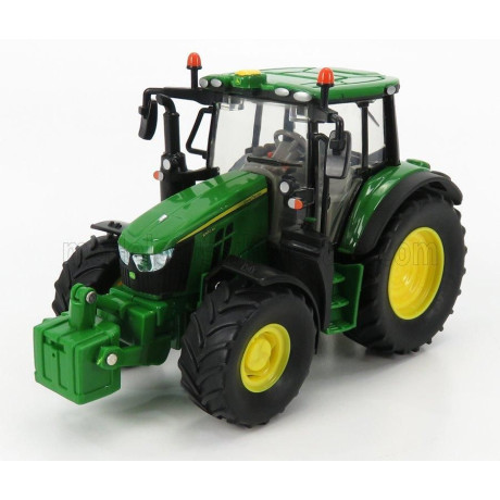 BRITAINS JOHN DEERE 6120M TRACTOR 2015 - GREEN YELLOW 1/32