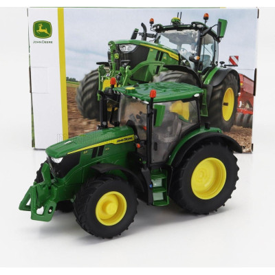BRITAINS JOHN DEERE 6R 185 TRACTOR 2022 - GREEN YELLOW 1/32