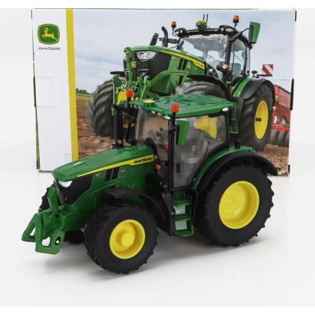BRITAINS JOHN DEERE 6R 185 TRACTOR 2022 - GREEN YELLOW 1/32