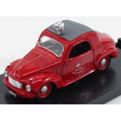 BRUMM FIAT 500C TOPOLINO VIGILI DEL FUOCO 1936 - RED 1/43