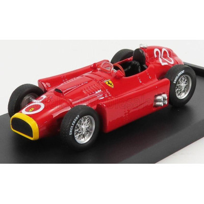 BRUMM FERRARI F1  D50 N 20 WORLD CHAMPION MONACO GP 1956 JUAN MANUEL FANGIO - EUGENIO CASTELLOTTI - RED 1/43