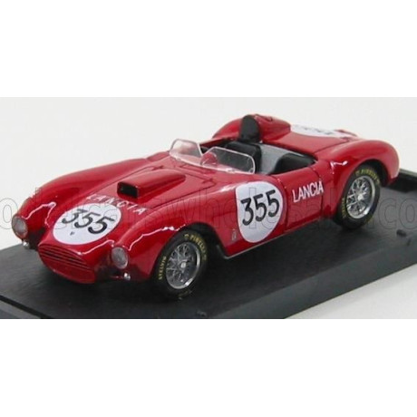 BRUMM LANCIA D24 N 355 WINNER GIRO DI SICILIA 1954 P.TARUFFI - RED 1/43