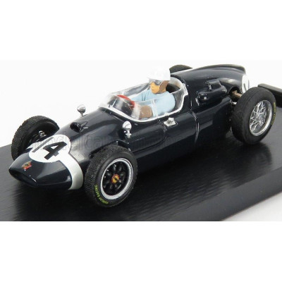 BRUMM COOPER F1  T51 WINNER ITALY GP 1959 N 14 S.MOSS - WITH DRIVER FIGURE - BLUE 1/43