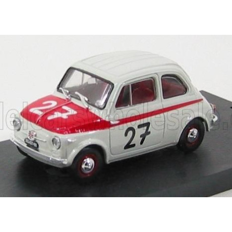 BRUMM FIAT 500 NUOVA SPORT 12H HOCKENHEIM N 27 1958 - GREY 1/43