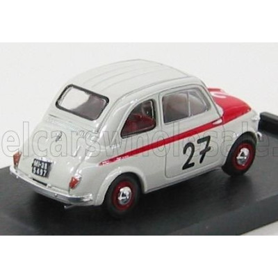 BRUMM FIAT 500 NUOVA SPORT 12H HOCKENHEIM N 27 1958 - GREY 1/43