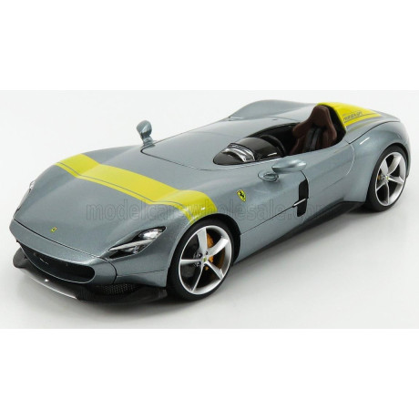 BURAGO FERRARI MONZA SP1 2018 - SILVER 1/18