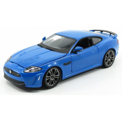 BURAGO JAGUAR XKR-S COUPE 2011 - BLUE MET 1/24