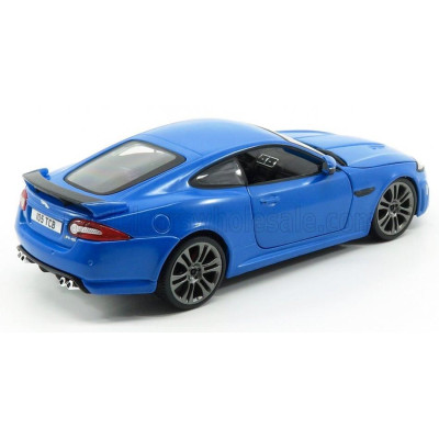 BURAGO JAGUAR XKR-S COUPE 2011 - BLUE MET 1/24