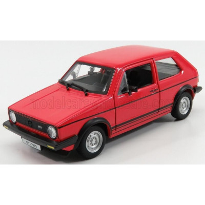 BURAGO VOLKSWAGEN GOLF MKI GTi 1979 - RED 1/24