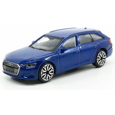 BURAGO AUDI A6 AVANT 2019 - BLUE MET 1/43