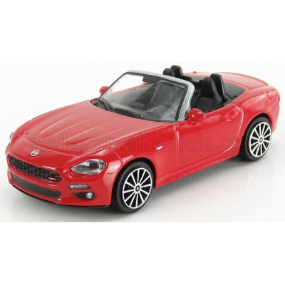 BURAGO FIAT 124 SPIDER 2016 - RED 1/43
