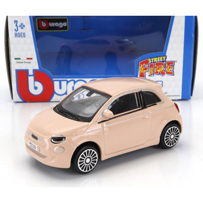 BURAGO FIAT 500e FULL ELECTRIC 2021 - PINK 1/43