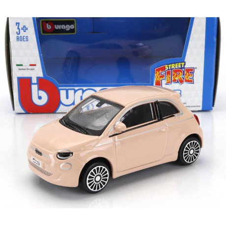 BURAGO FIAT 500e FULL ELECTRIC 2021 - PINK 1/43