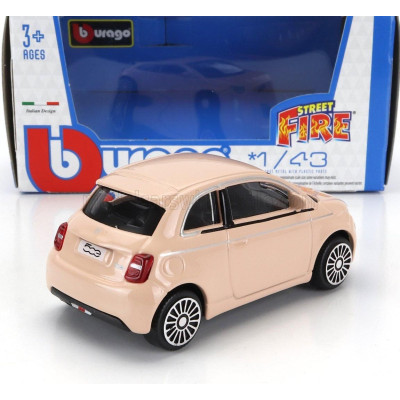 BURAGO FIAT 500e FULL ELECTRIC 2021 - PINK 1/43