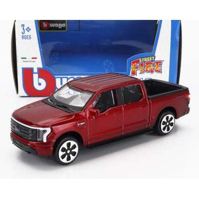 BURAGO FORD USA F-150 LIGHTNING PICK-UP 2022 - RED MET 1/43