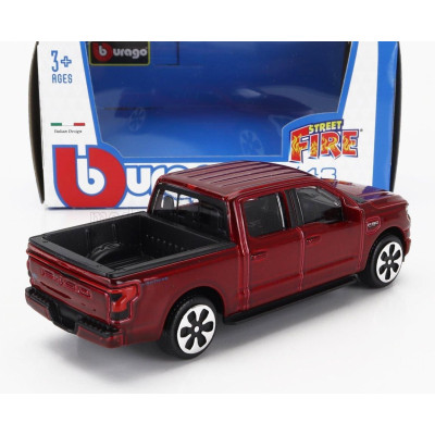 BURAGO FORD USA F-150 LIGHTNING PICK-UP 2022 - RED MET 1/43
