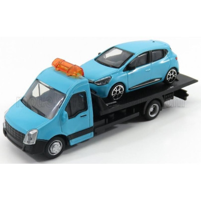 BURAGO MERCEDES BENZ SPRINTER SOCCORSO STRADALE WITH RENAULT CLIO IV 4-DOOR 2013 - CARRO ATTREZZI - WRECKER ROAD SERVICE - LIGHT