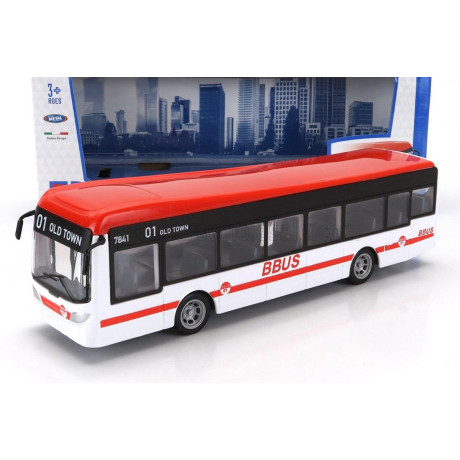 BURAGO AUTOBUS BBUS - N 01 OLD TOWN - WHITE RED 1/50