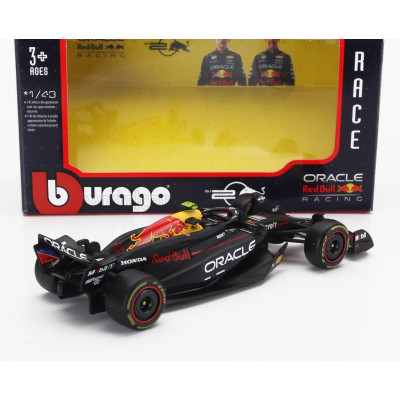 BURAGO RED BULL F1  RB20 TEAM ORACLE RED BULL RACING N 11 SEASON 2024 SERGIO PEREZ - BLUE YELLOW RED 1/43