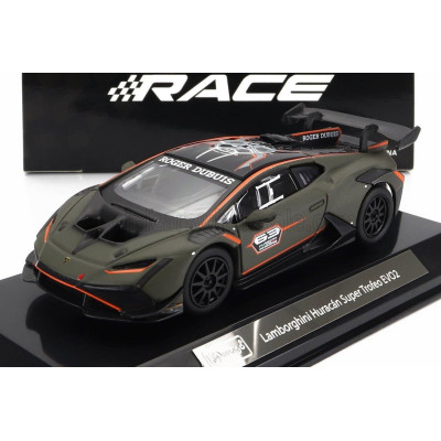 BURAGO LAMBORGHINI HURACAN LP620-2 EVO N 63 SUPER TROFEO 2019 - GREEN 1/43