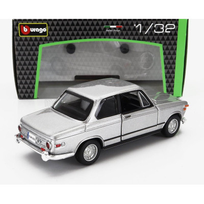 BURAGO BMW 2002tii 1972 - SILVER 1/32