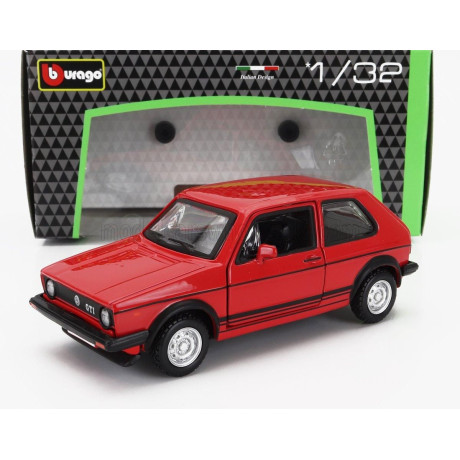 BURAGO VOLKSWAGEN GOLF MKI GTi 1979 - RED 1/32