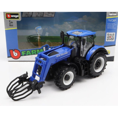 BURAGO NEW HOLLAND T7.315 TRACTOR 2009 - BLUE 1/32