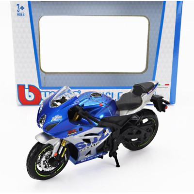 BURAGO SUZUKI GSX-R1000 R 2021 - BLUE SILVER 1/18