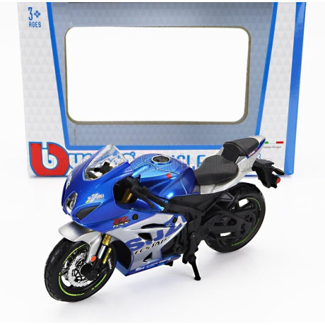 BURAGO SUZUKI GSX-R1000 R 2021 - BLUE SILVER 1/18