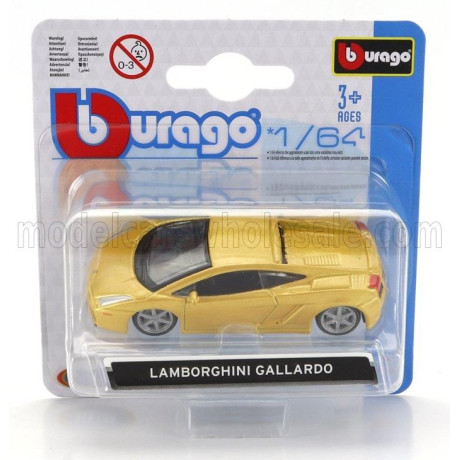 BURAGO LAMBORGHINI GALLARDO 2004 - YELLOW 1/64