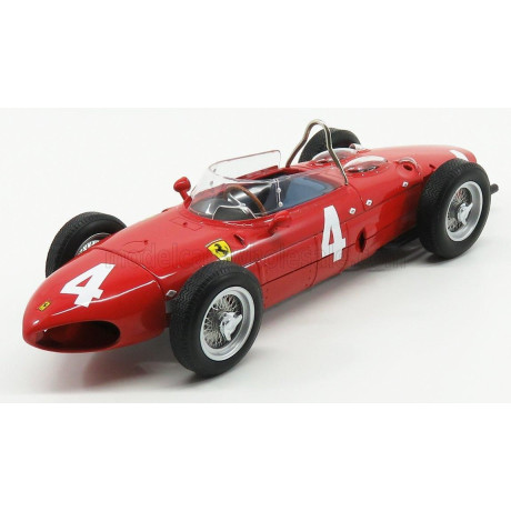 CMR FERRARI F1  DINO 156 SHARKNOSE N 4 WINNER BRITISH GP 1961 W.VON TRIPS - RED 1/18