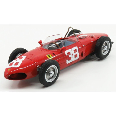 CMR FERRARI F1  DINO 156 SHARKNOSE N 38 WORLD CHAMPION 3rd MONACO GP 1961 PHIL HILL - RED 1/18