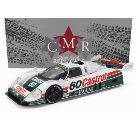 CMR JAGUAR XJR9 7.L V12 TEAM CASTROL N 60 WINNER 24h DAYTONA 1988 MARTIN BRUNDLE - RAUL BOESEL - JOHN NIELSEN - WHITE GREEN 1/18