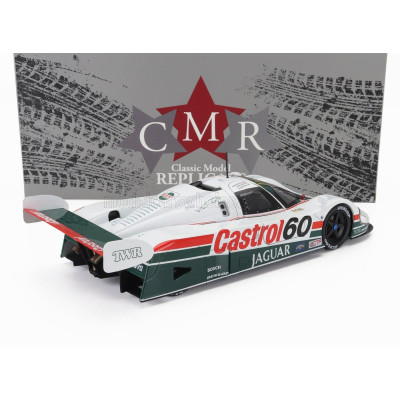 CMR JAGUAR XJR9 7.L V12 TEAM CASTROL N 60 WINNER 24h DAYTONA 1988 MARTIN BRUNDLE - RAUL BOESEL - JOHN NIELSEN - WHITE GREEN 1/18